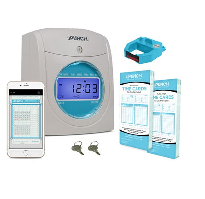 uPunch-FN1000-Time-Clock-BUNDLE